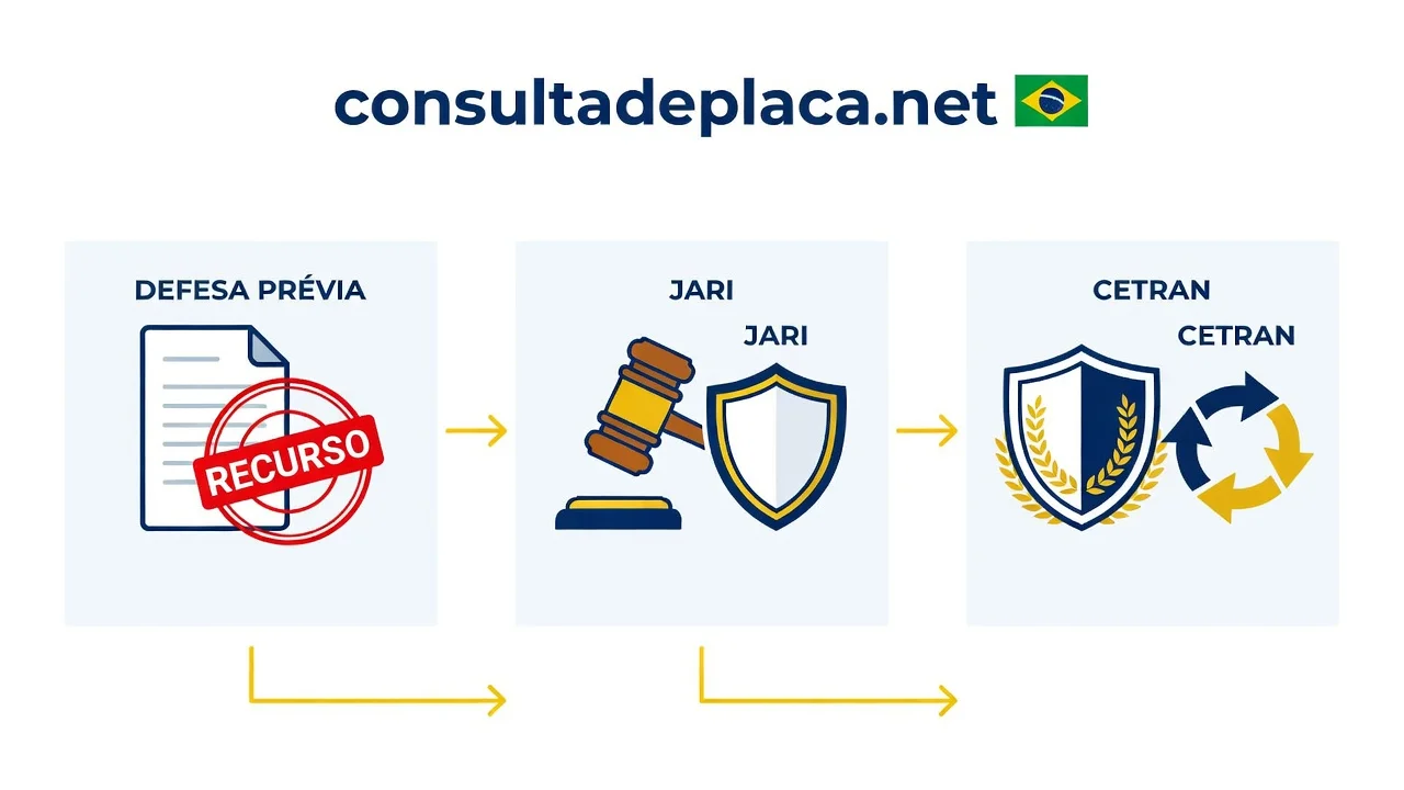 Recurso de Multa: Como Funciona e as 3 Fases em 2026