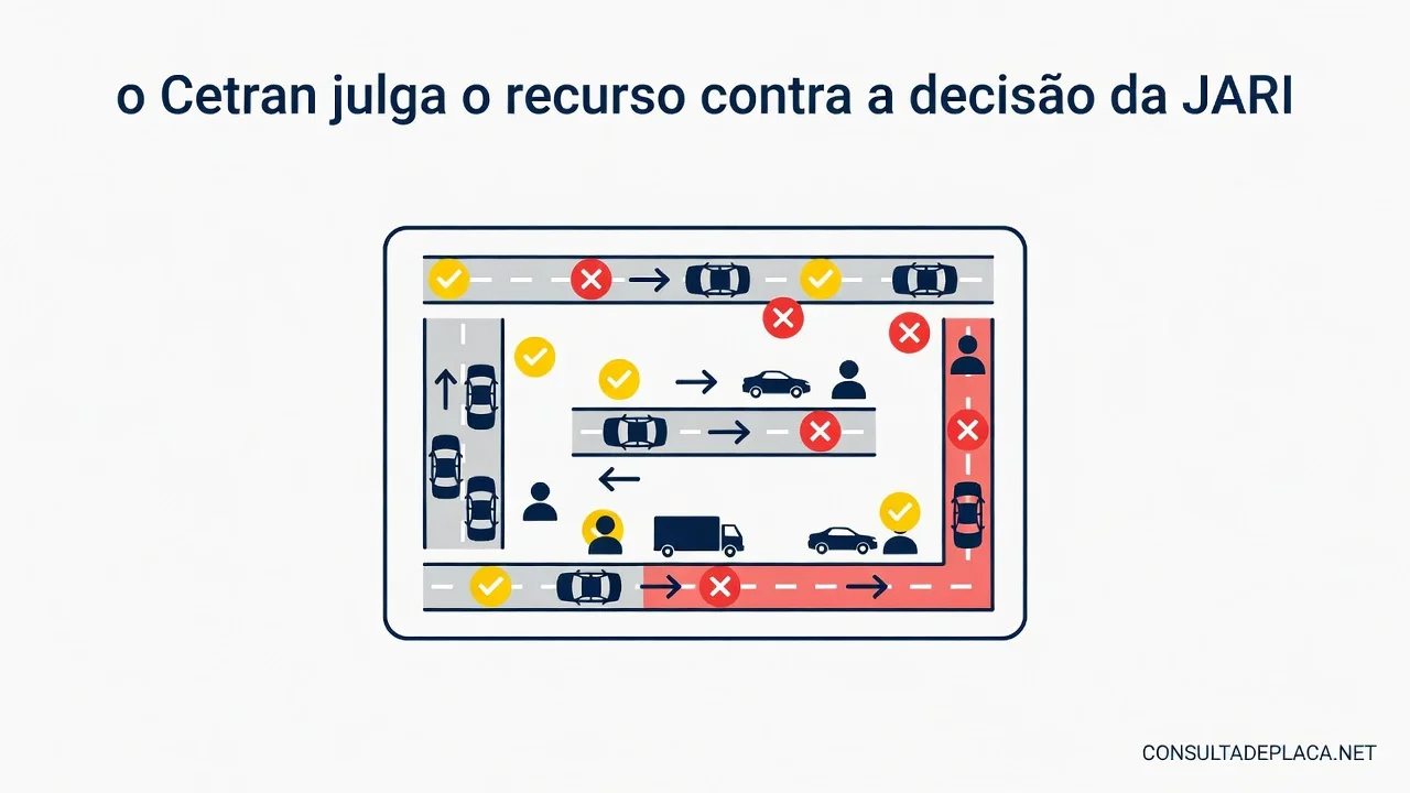 Artigo 14 do CTB: o Cetran julga o recurso contra a decisão da JARI