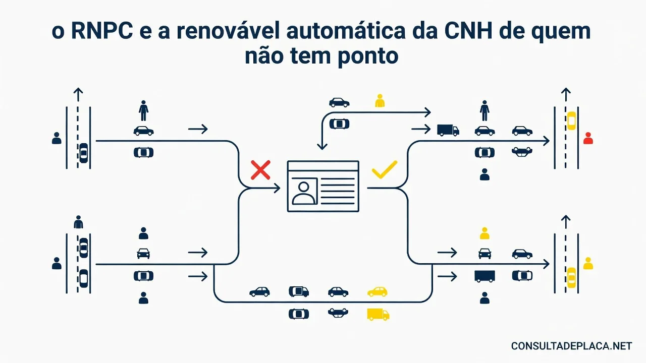 Artigo 268-A do CTB: o RNPC e a renovação automática da CNH de quem não tem ponto