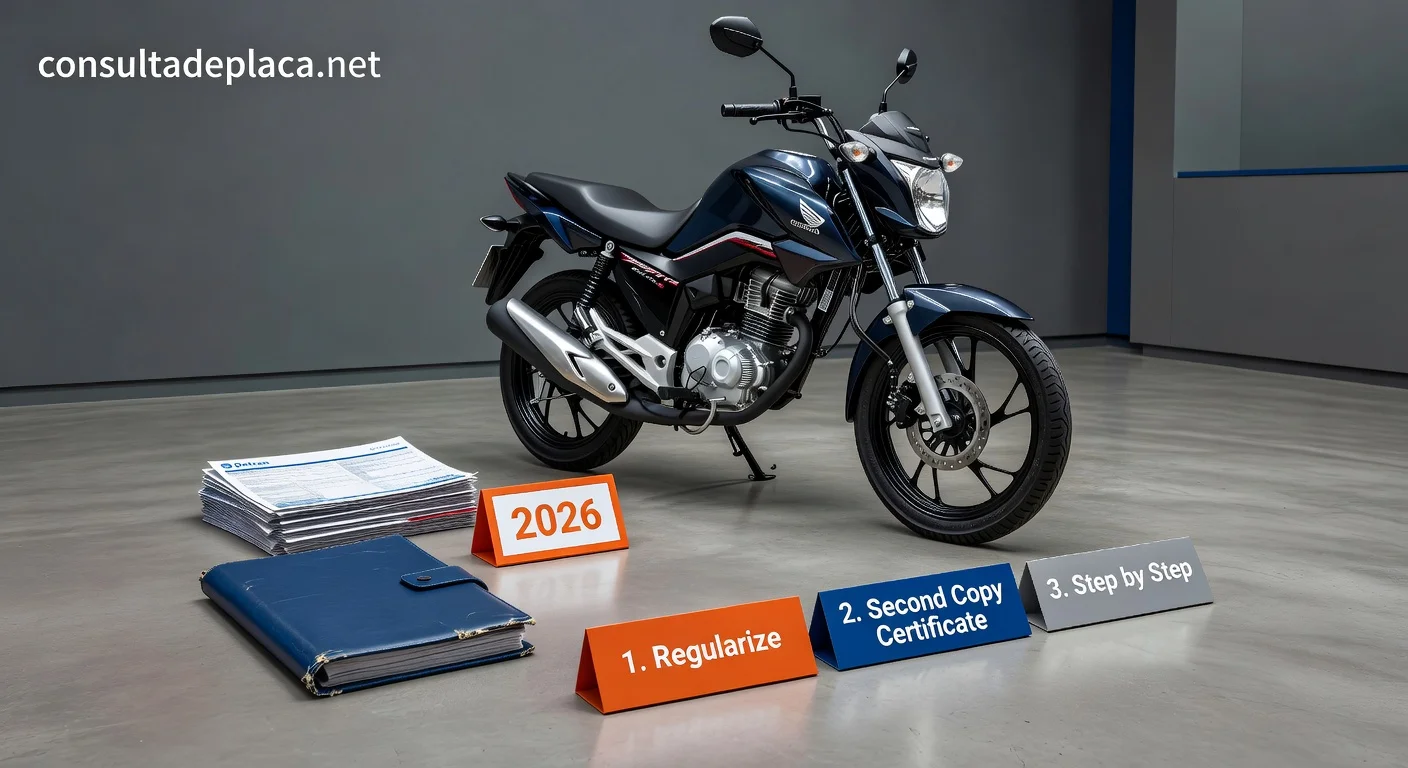 Regularizar Moto Sem Documentação Perdida em 2026: Guia