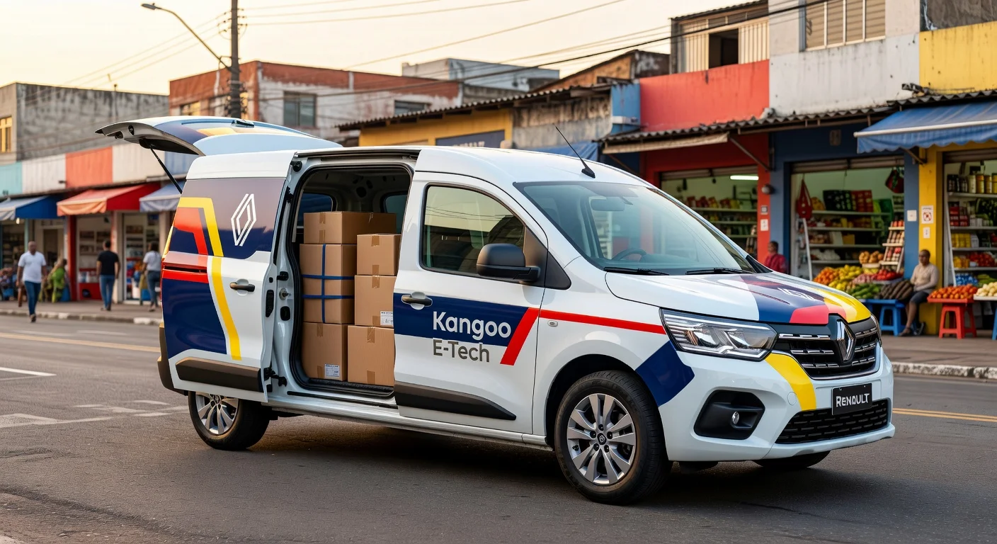 Renault Kangoo E-Tech: Furgão Elétrico Para Frotas 2026