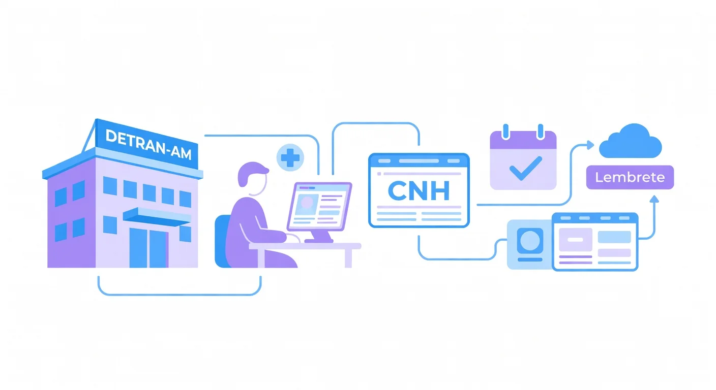 Renovação CNH AM 2026: Como Renovar Online e Presencial