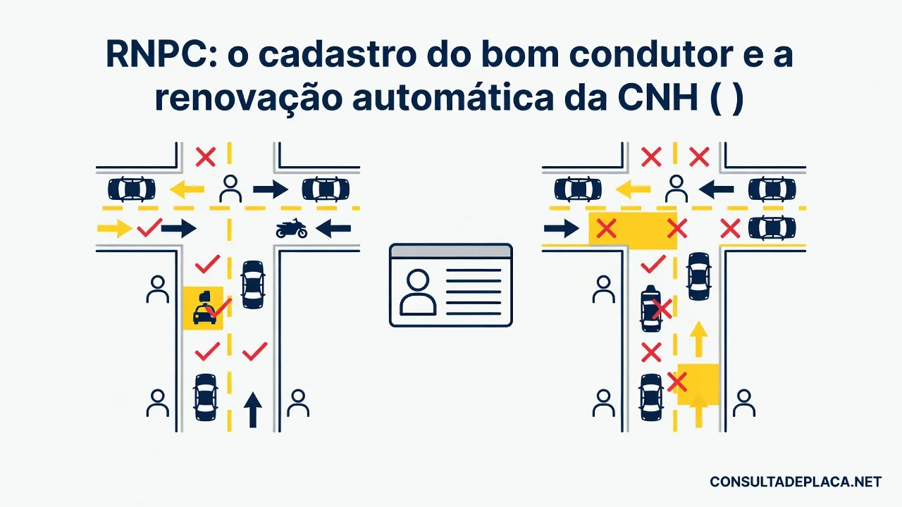 RNPC: o cadastro do bom condutor e a renovação automática da CNH (artigo 268-A do CTB)