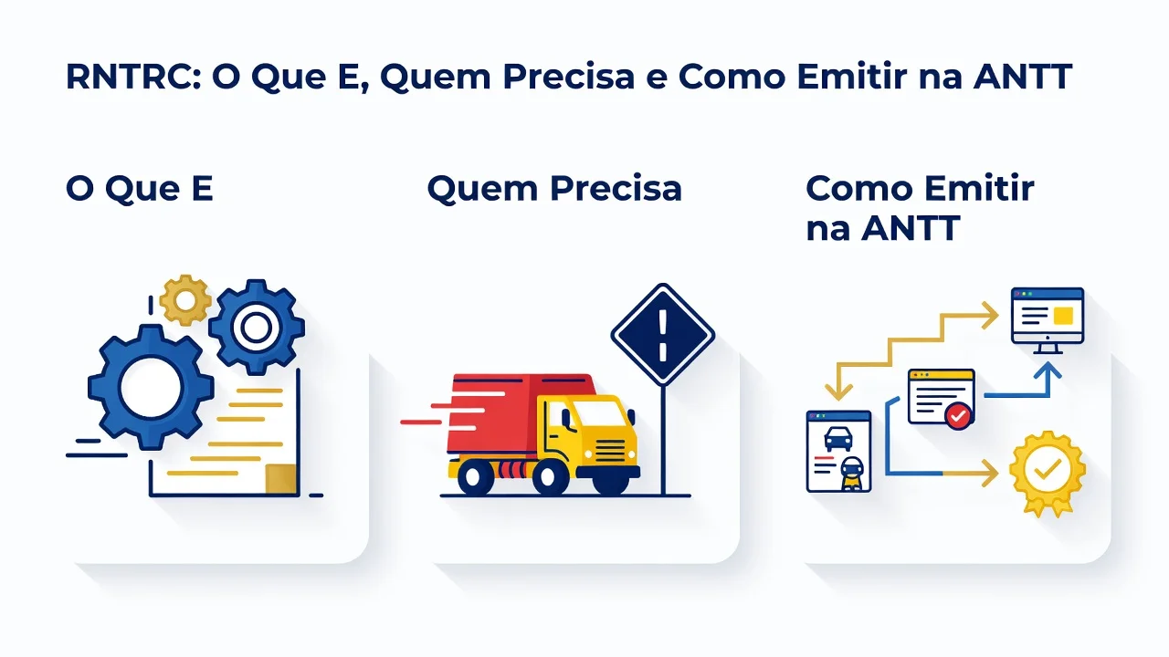 RNTRC: O Que E, Quem Precisa e Como Emitir na ANTT