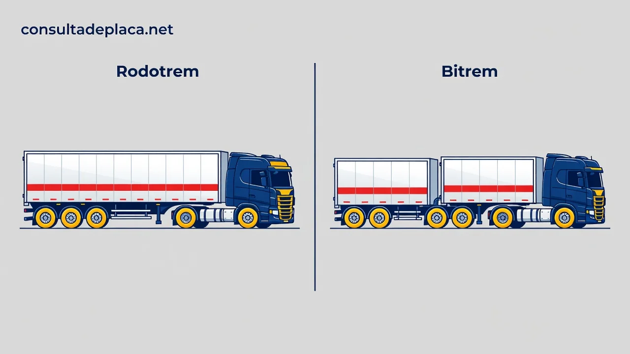 Rodotrem e Bitrem: Qual a Diferenca e Quando Cada Um Pode Rodar