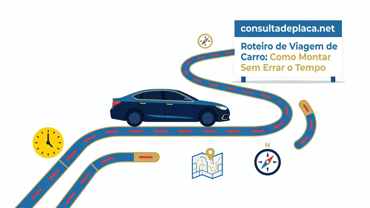 Roteiro de Viagem de Carro: Como Montar Sem Errar o Tempo