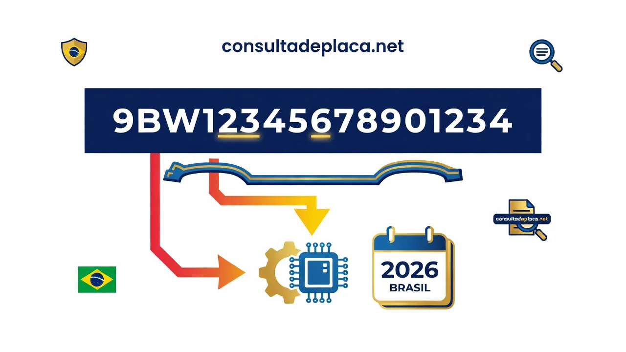 Como Saber o Ano do Veículo pelo Chassi em 2026
