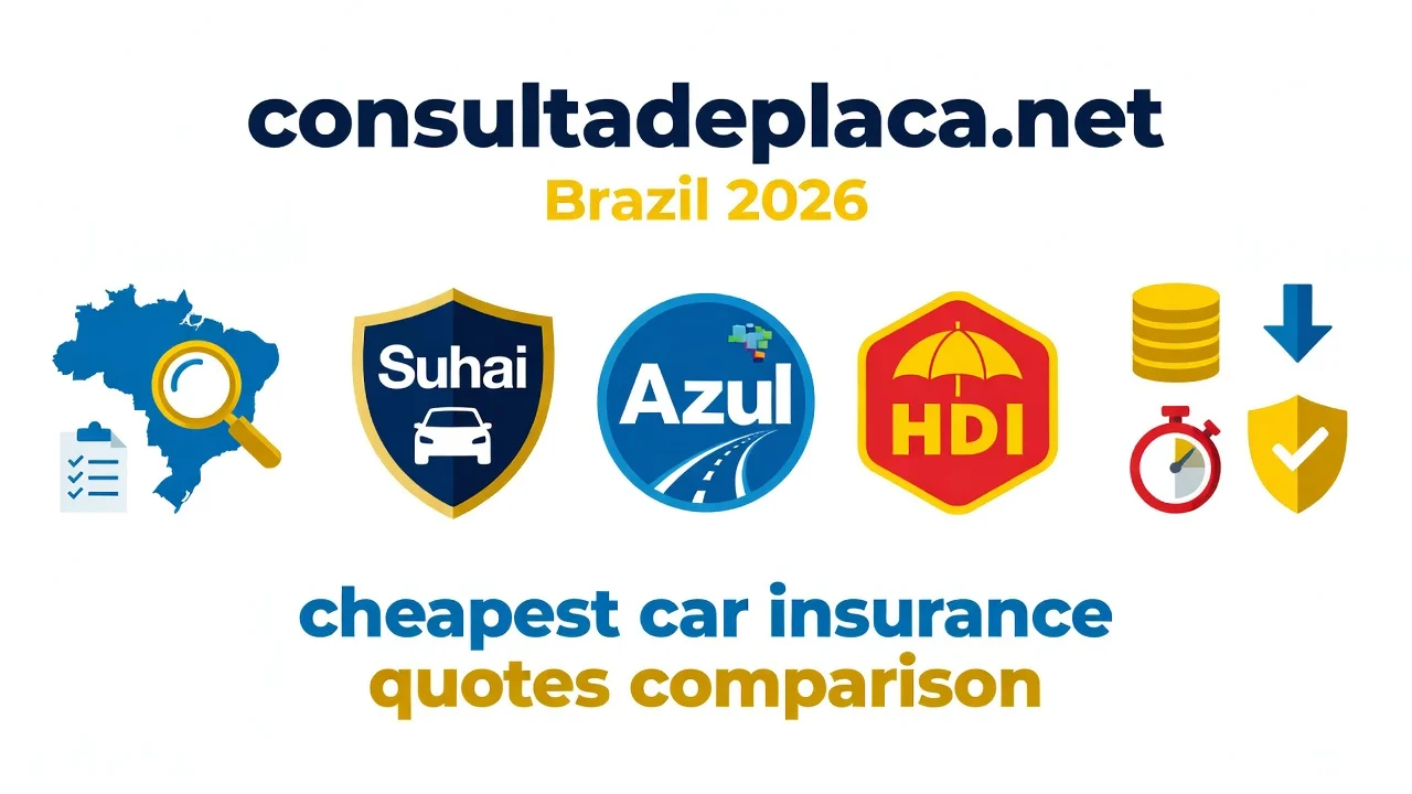 Seguro Auto Mais Barato 2026: Suhai, Azul e HDI