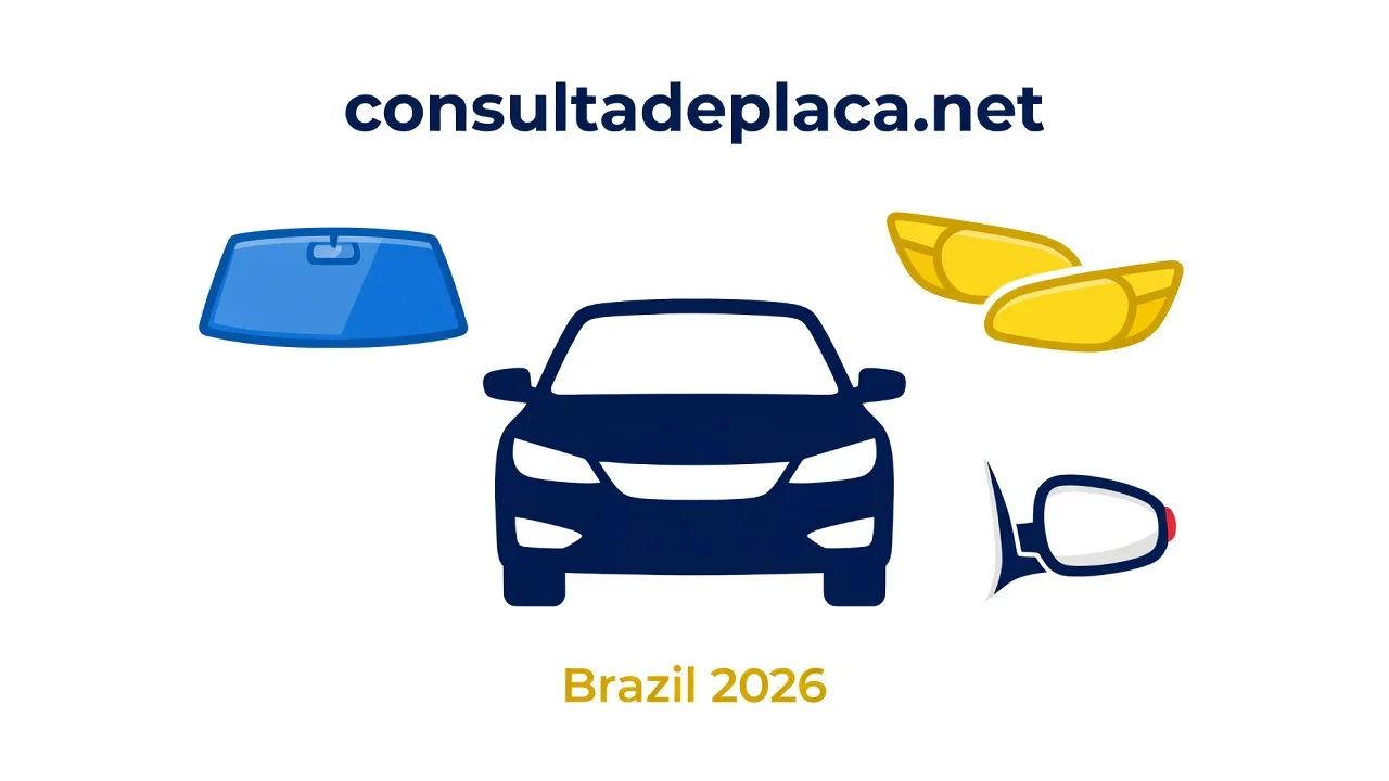 Cobertura de Vidros, Farois e Retrovisor no Seguro 2026