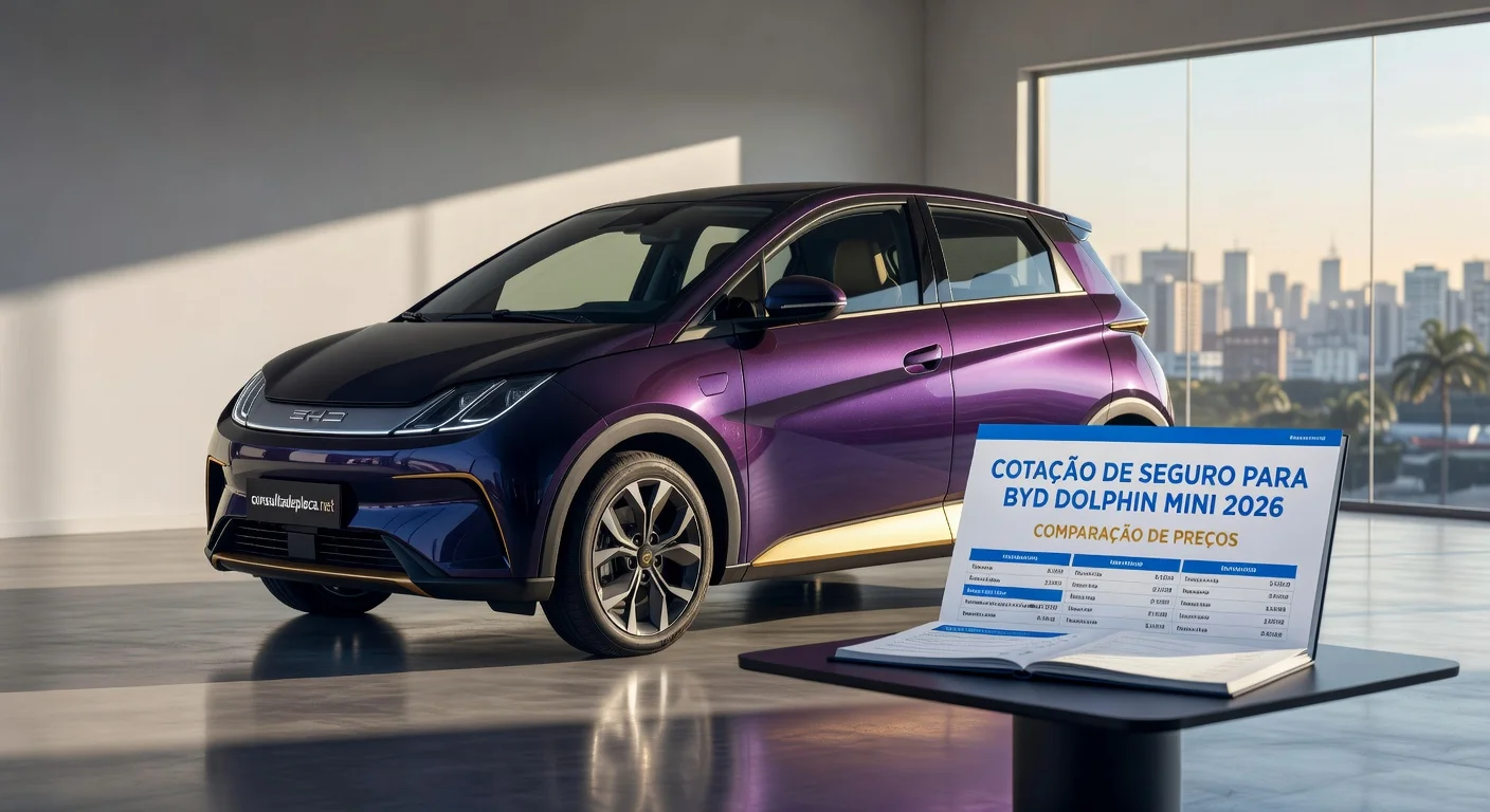 Seguro BYD Dolphin Mini 2026: Preço Médio e Cotação