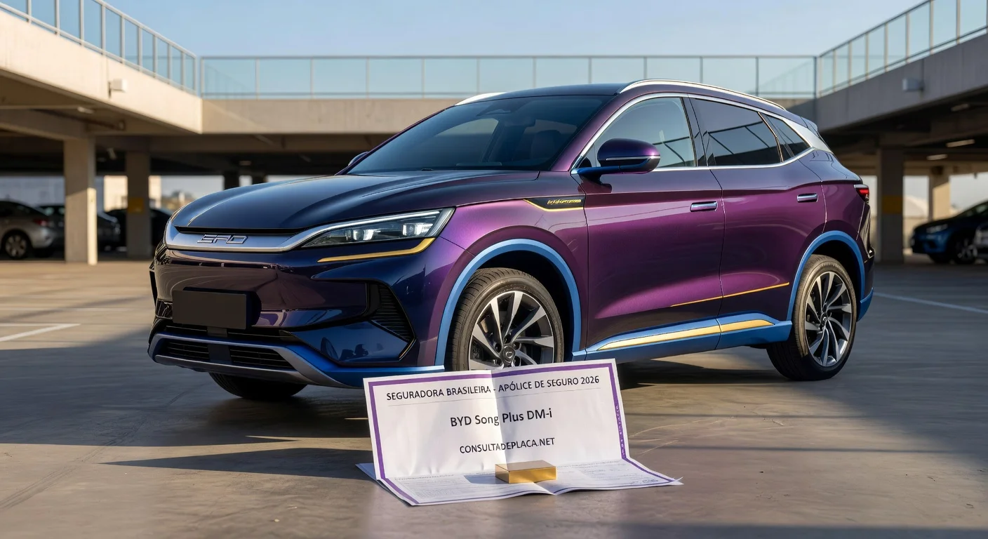 Seguro BYD Song Plus DM-i 2026: Cobertura e Preço