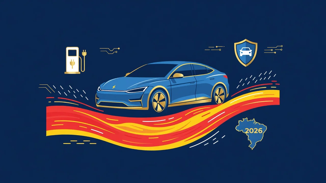 Seguro de Carro Elétrico Cobre Enchente/Submersão 2026