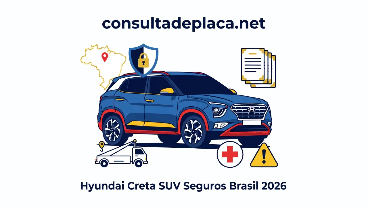 Seguro Hyundai Creta 2026: Preço e Coberturas SUV