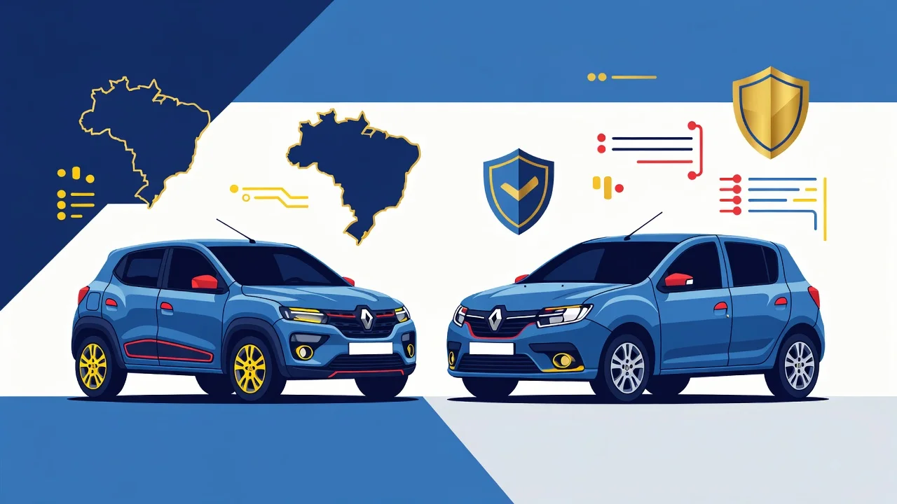 Seguro Renault Kwid e Sandero 2026: Preço Médio