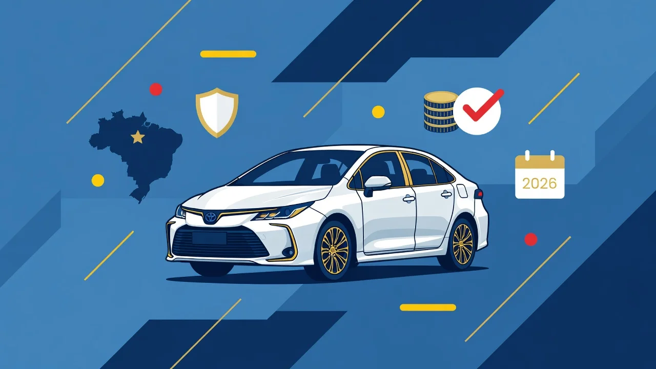 Seguro Toyota Corolla 2026: Preço Médio e Cotação