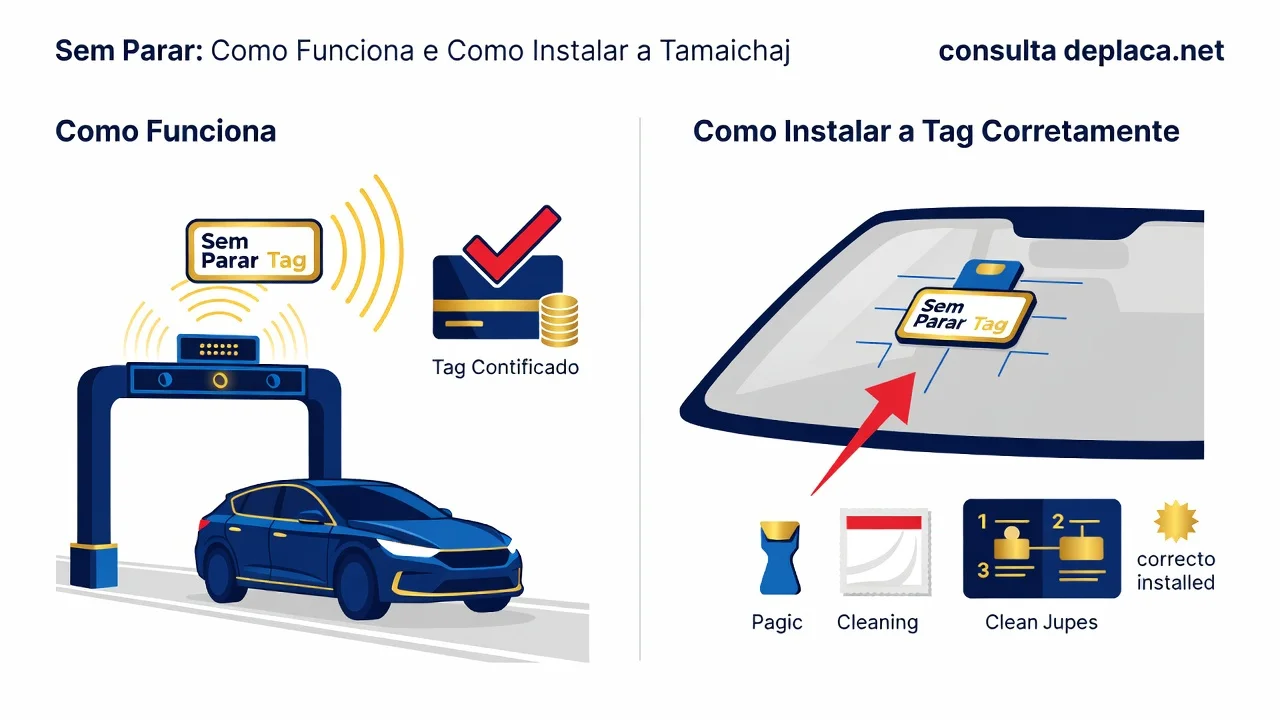 Sem Parar: Como Funciona e Como Instalar a Tag Corretamente