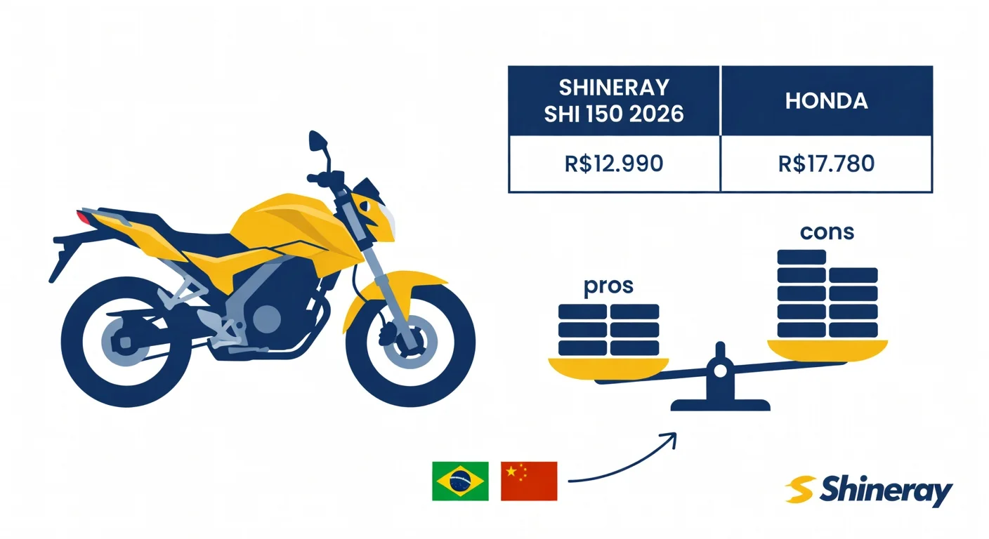 Shineray moto 2026: qualidade, problemas e vale a pena comprar?