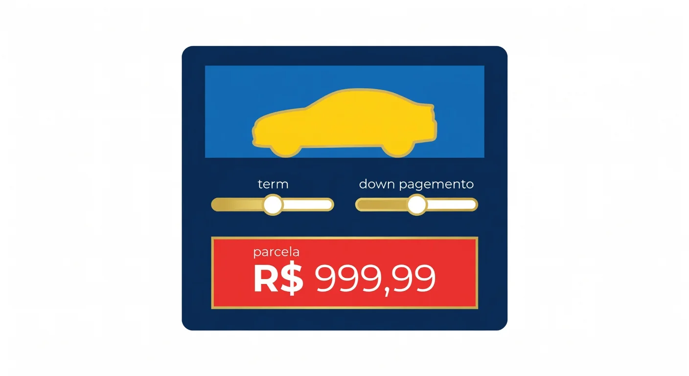 Simulador de Financiamento de Carro 2026: calcule parcelas e CET grátis