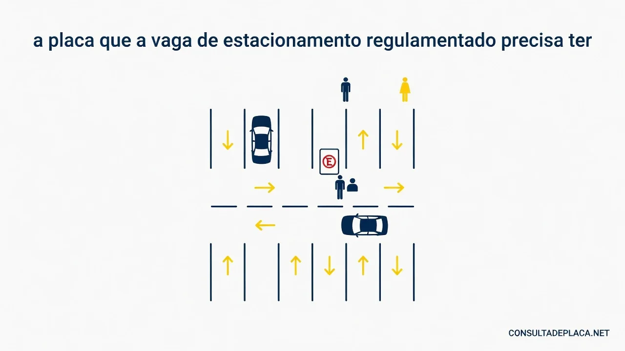 Artigo 86-A do CTB: a placa que a vaga de estacionamento regulamentado precisa ter