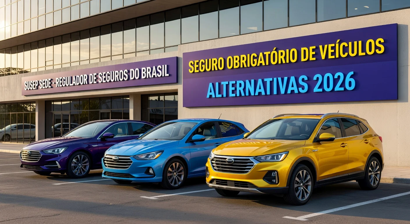 SUSEP 2026: Carros Sem Seguro Obrigatório — Alternativas