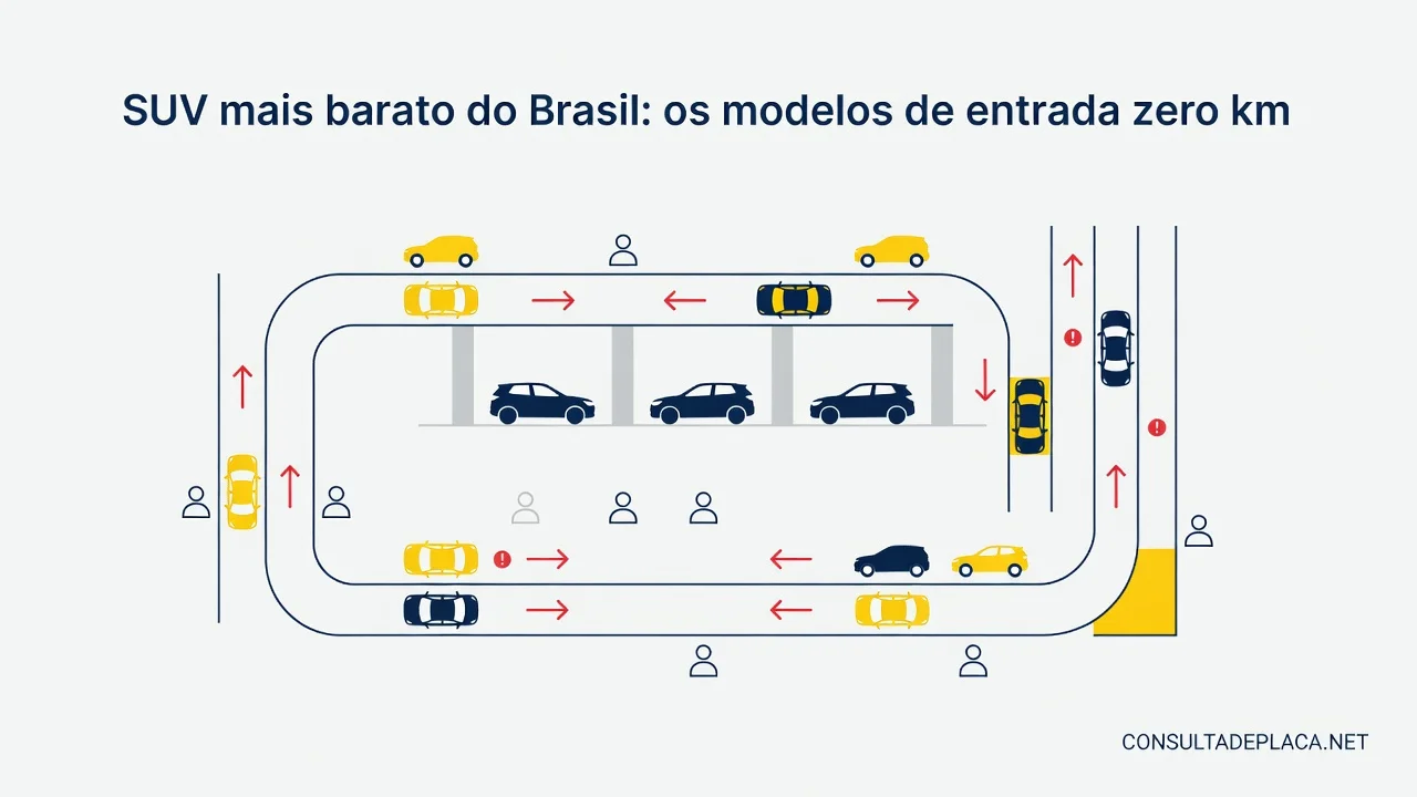 SUV mais barato do Brasil: os modelos de entrada zero km