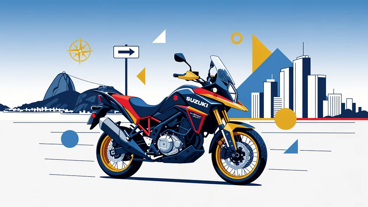 Suzuki V-Strom 650 XT 2026: preco e ficha tecnica no Brasil