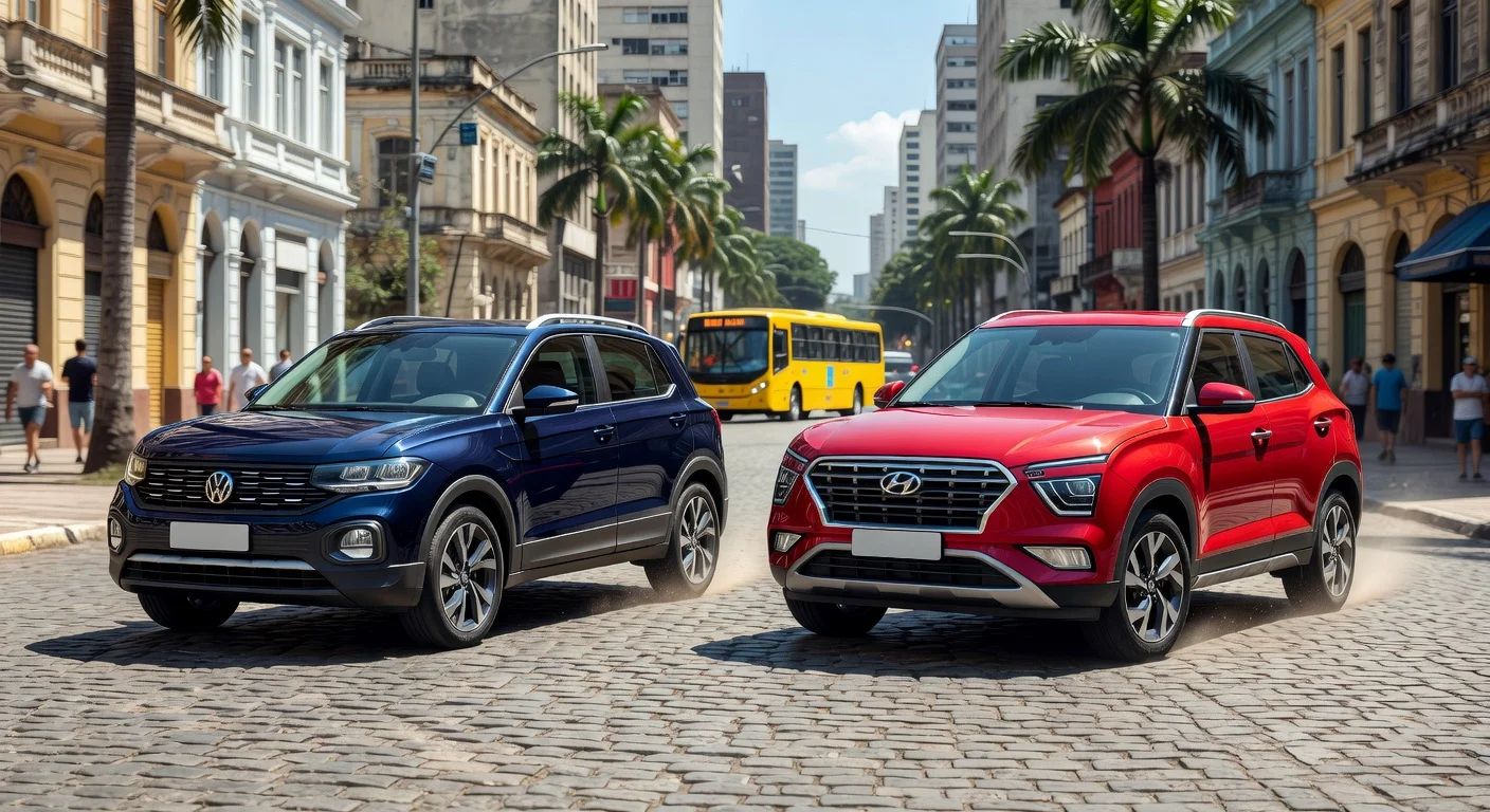 T-Cross vs Creta: Qual o Melhor SUV Custo-Benefício em 2026?