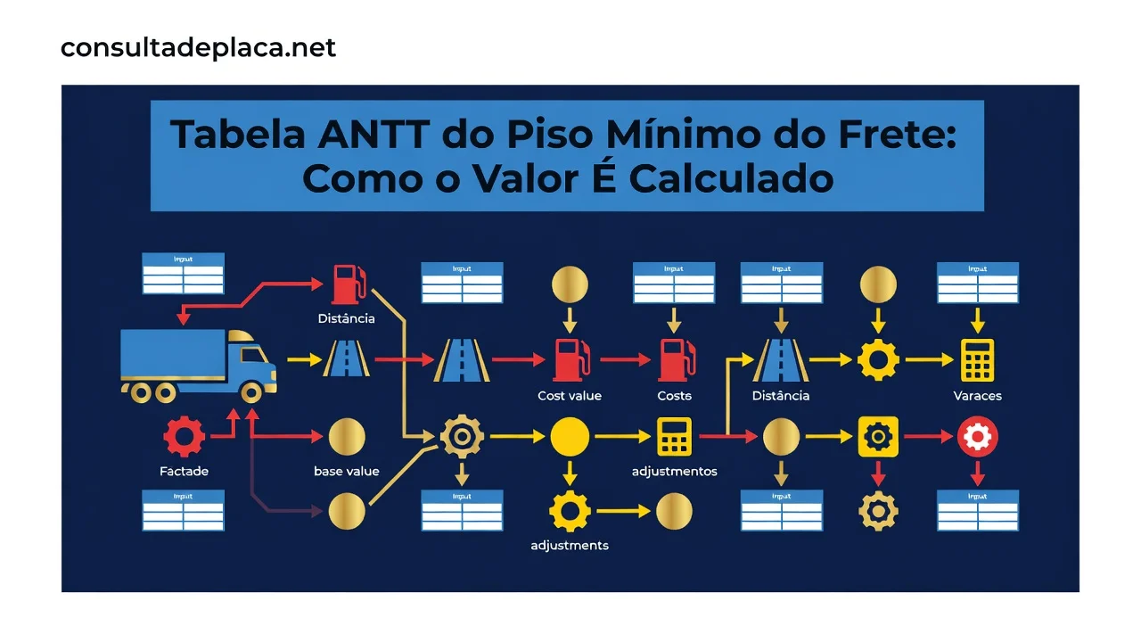 Tabela ANTT do Piso Minimo do Frete: Como o Valor E Calculado