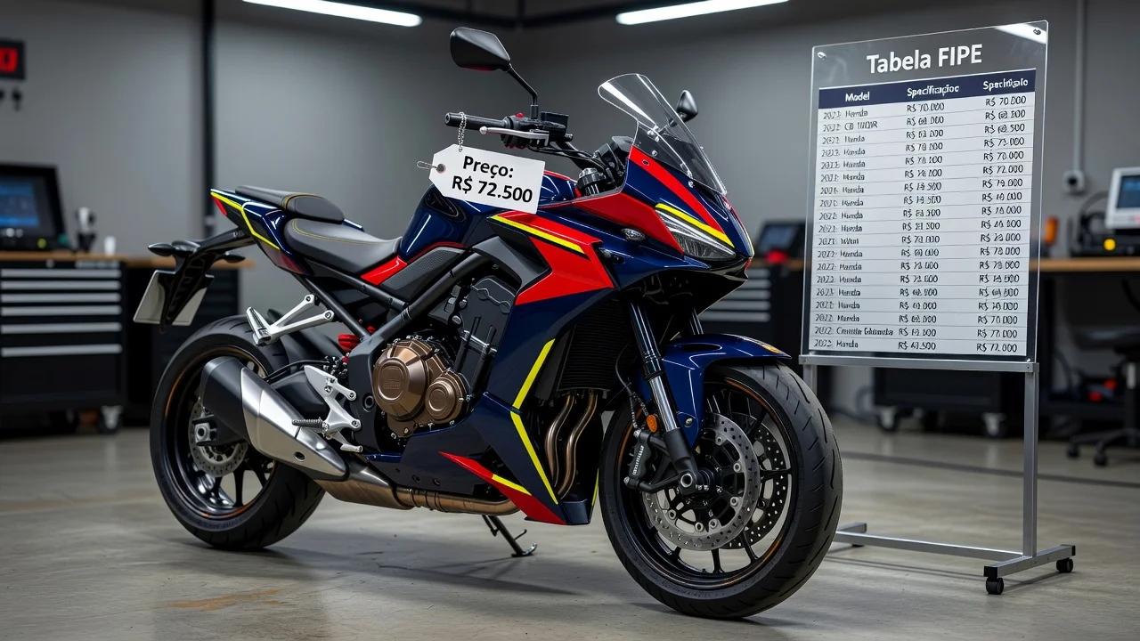 Tabela FIPE 1000R Cb 2026: Preços por Ano e Como Consultar pela Placa