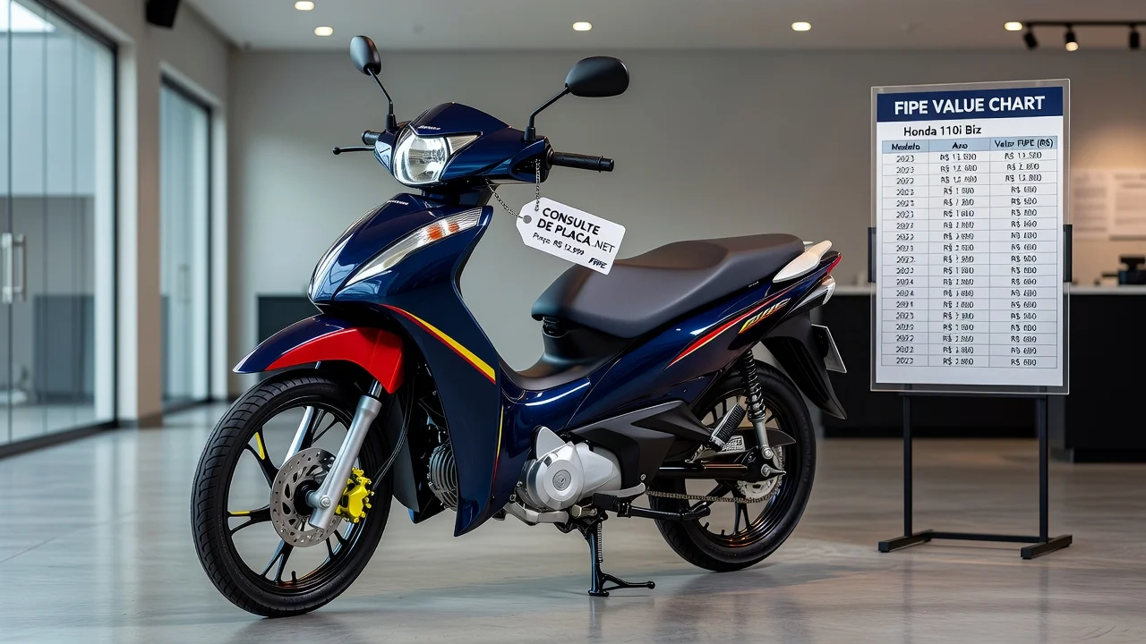 Tabela FIPE 110I Biz 2018: Preço Atualizado e Quanto Vale
