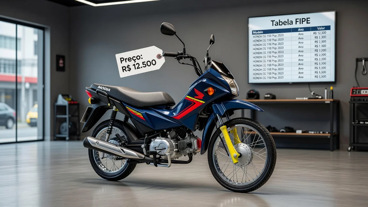 Tabela FIPE 110I Pop 2023: Preço Atualizado e Quanto Vale