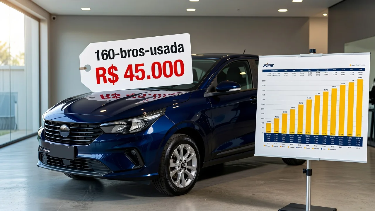 Tabela FIPE 160-bros-usada 2026: Preços por Ano e Como Consultar pela Placa