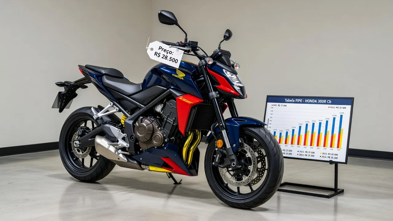 Tabela FIPE 300R Cb 2013: Preço Atualizado e Quanto Vale
