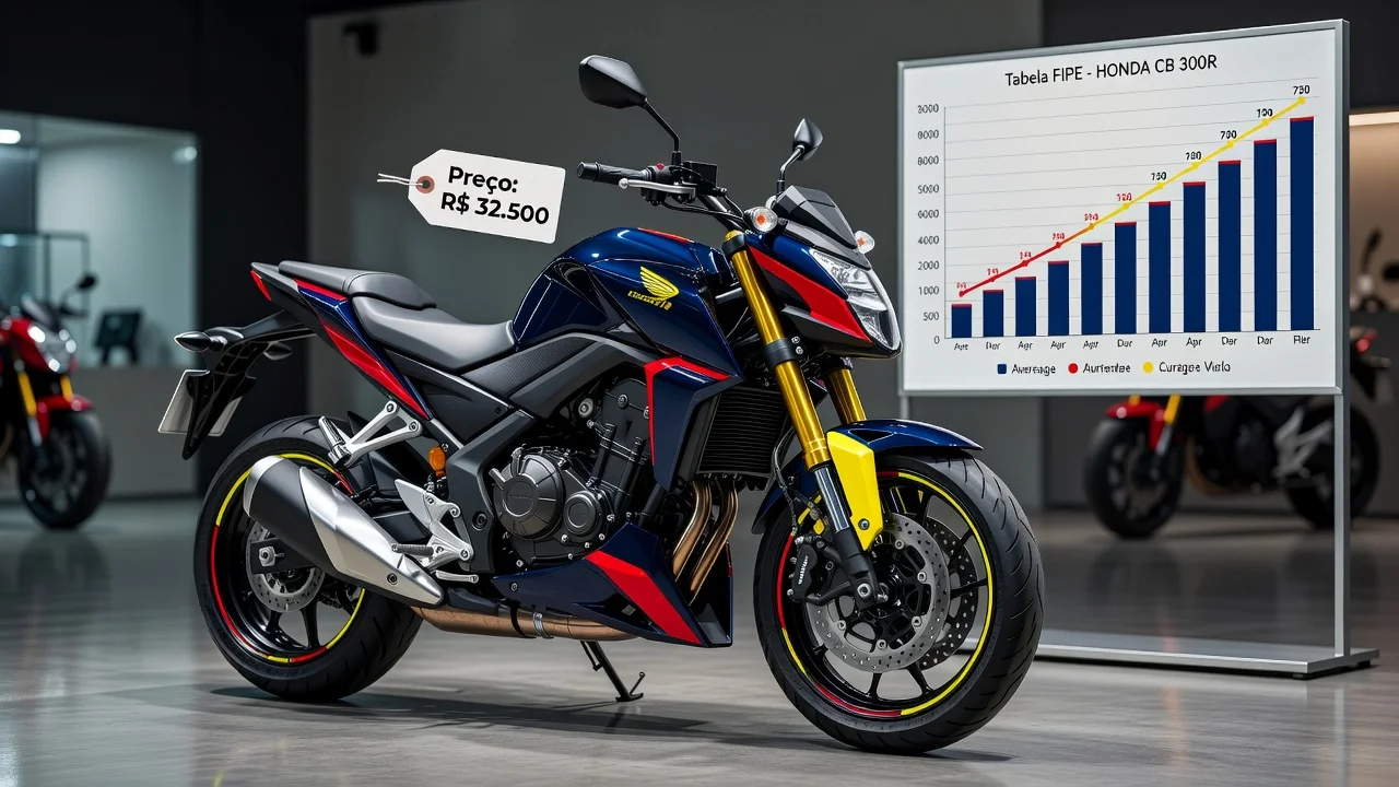 Tabela FIPE 300R Cb 2014: Preço Atualizado e Quanto Vale