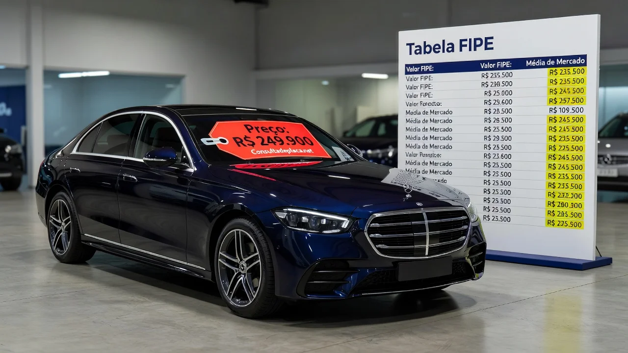 Tabela FIPE 500 2026: Preços por Ano e Como Consultar pela Placa