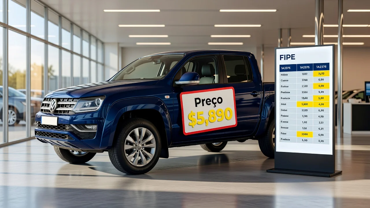 Tabela FIPE Amarok 2012: Preço Atualizado e Quanto Vale