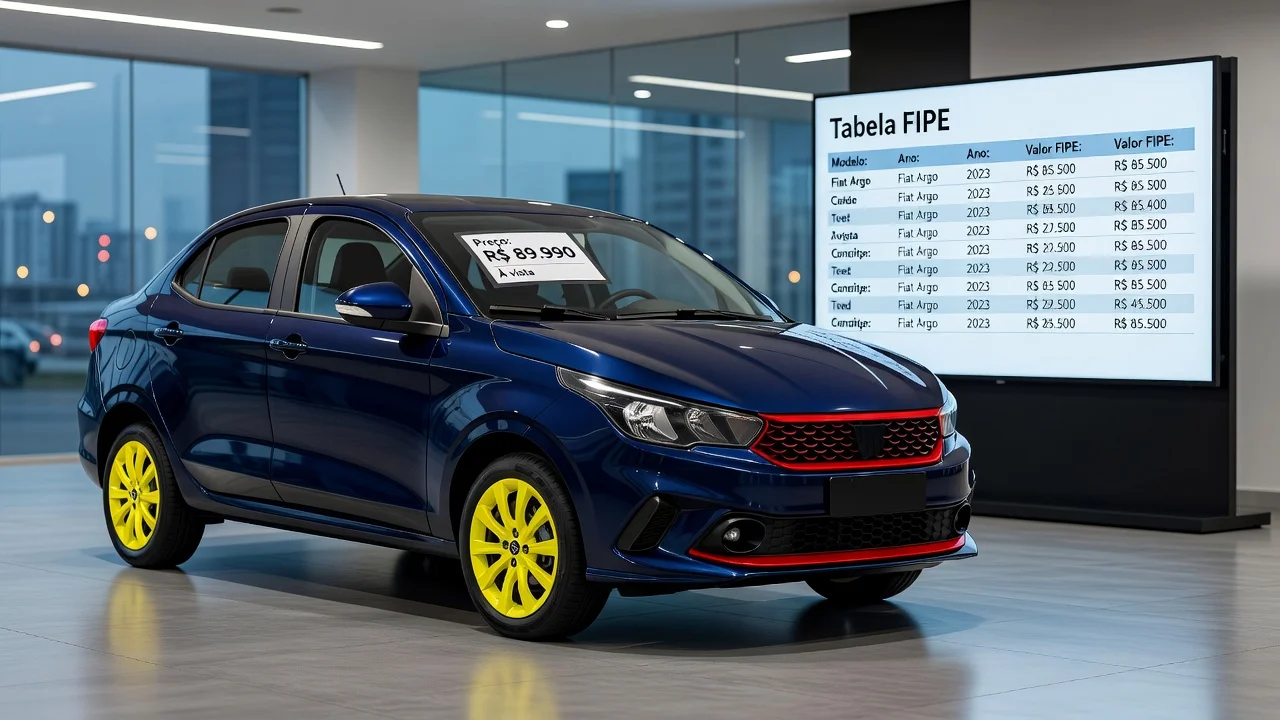 Tabela FIPE Argo 2017: Preço Atualizado e Quanto Vale