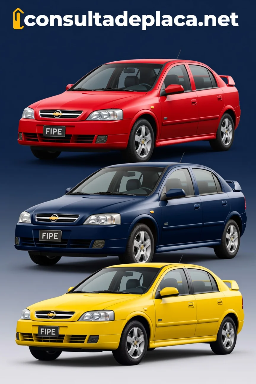 Tabela FIPE Astra (Chevrolet): Preços 2026 por Ano e Versão