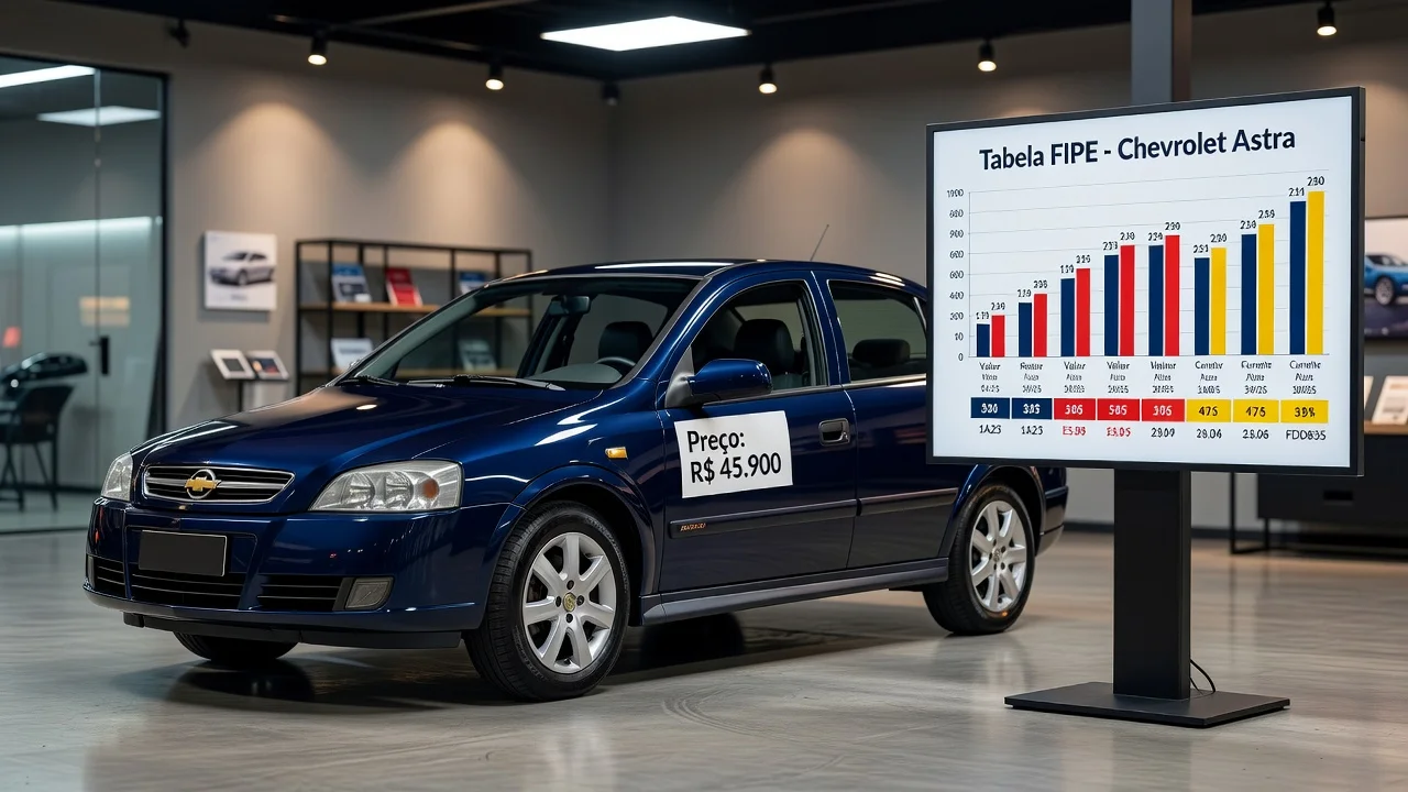 Tabela FIPE Astra 2005: Preço Atualizado e Quanto Vale