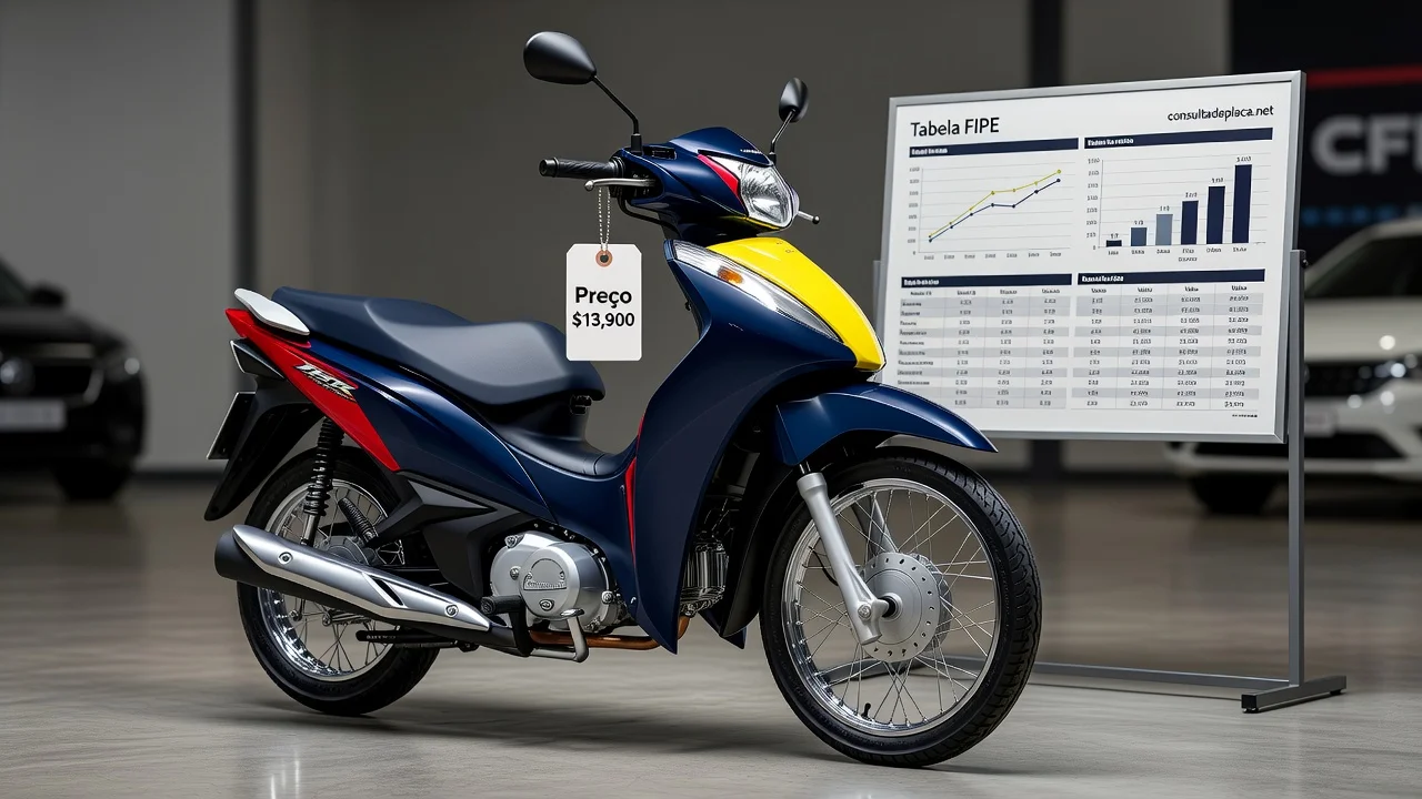 Tabela FIPE Biz 125 2026: Preços por Ano e Como Consultar pela Placa