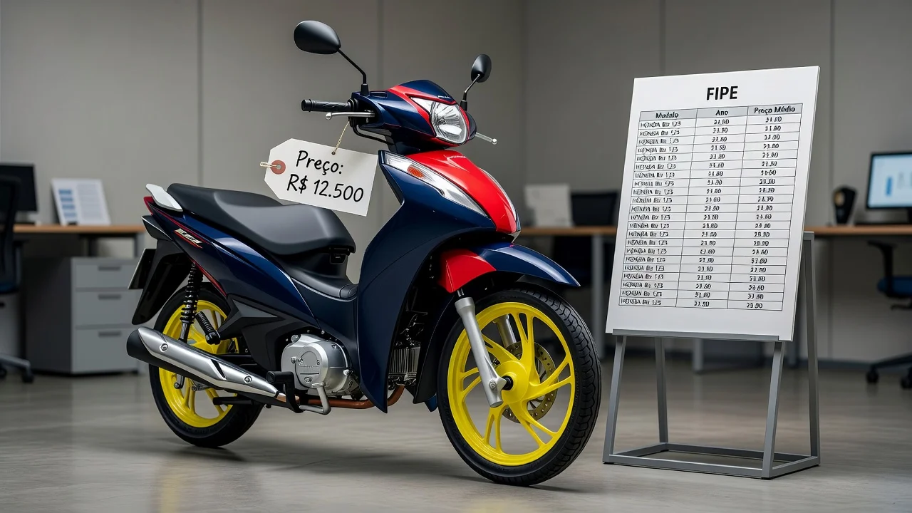 Tabela FIPE Biz 125 2006: Preço Atualizado e Quanto Vale