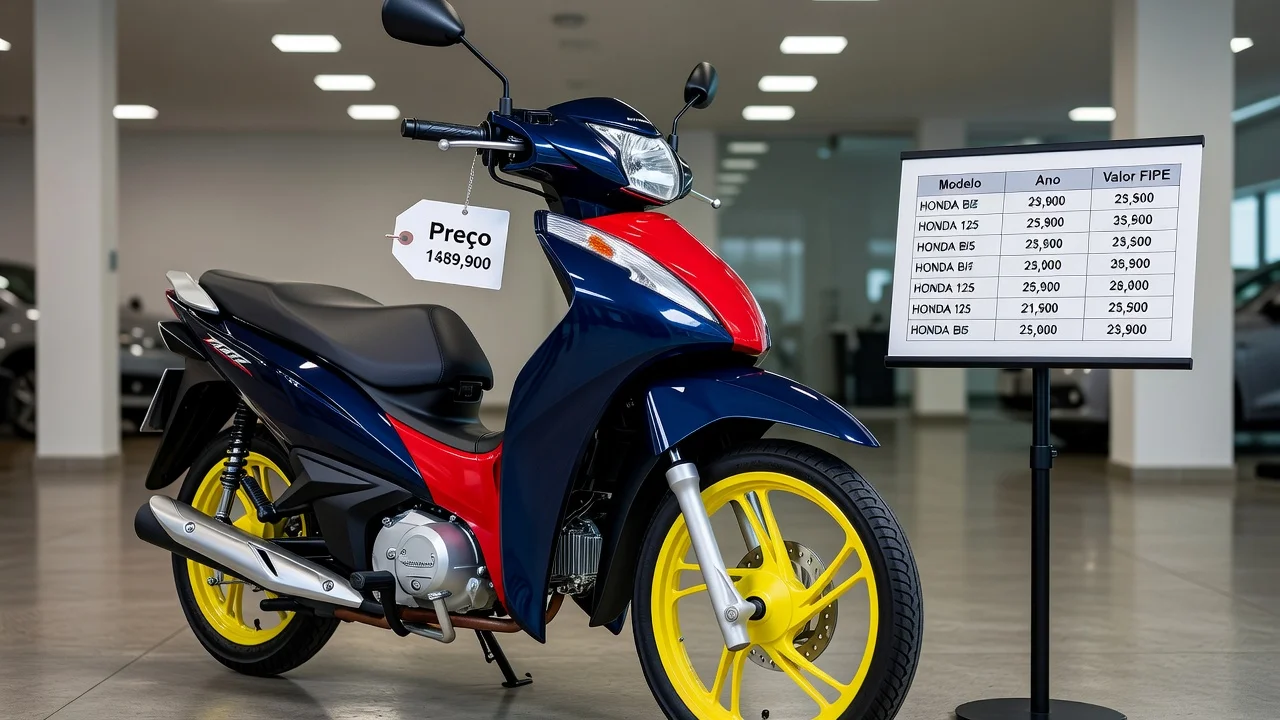 Tabela FIPE Biz 125 2009: Preço Atualizado e Quanto Vale
