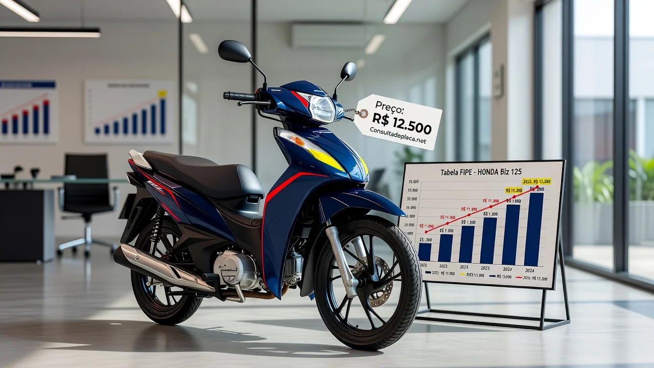 Tabela FIPE Biz 125 2015: Preço Atualizado e Quanto Vale