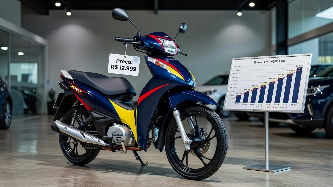 Tabela FIPE Biz 2005: Preço Atualizado e Quanto Vale