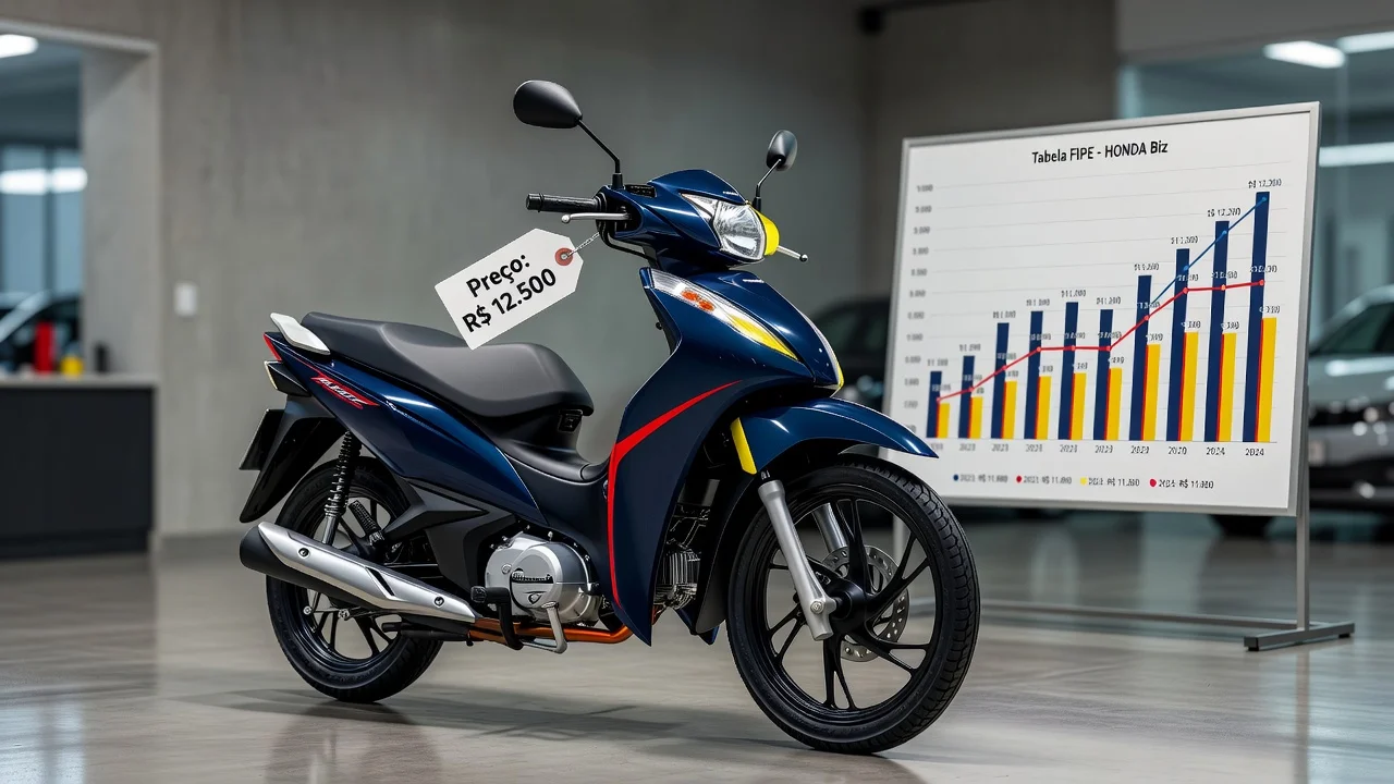 Tabela FIPE Biz 2013: Preço Atualizado e Quanto Vale
