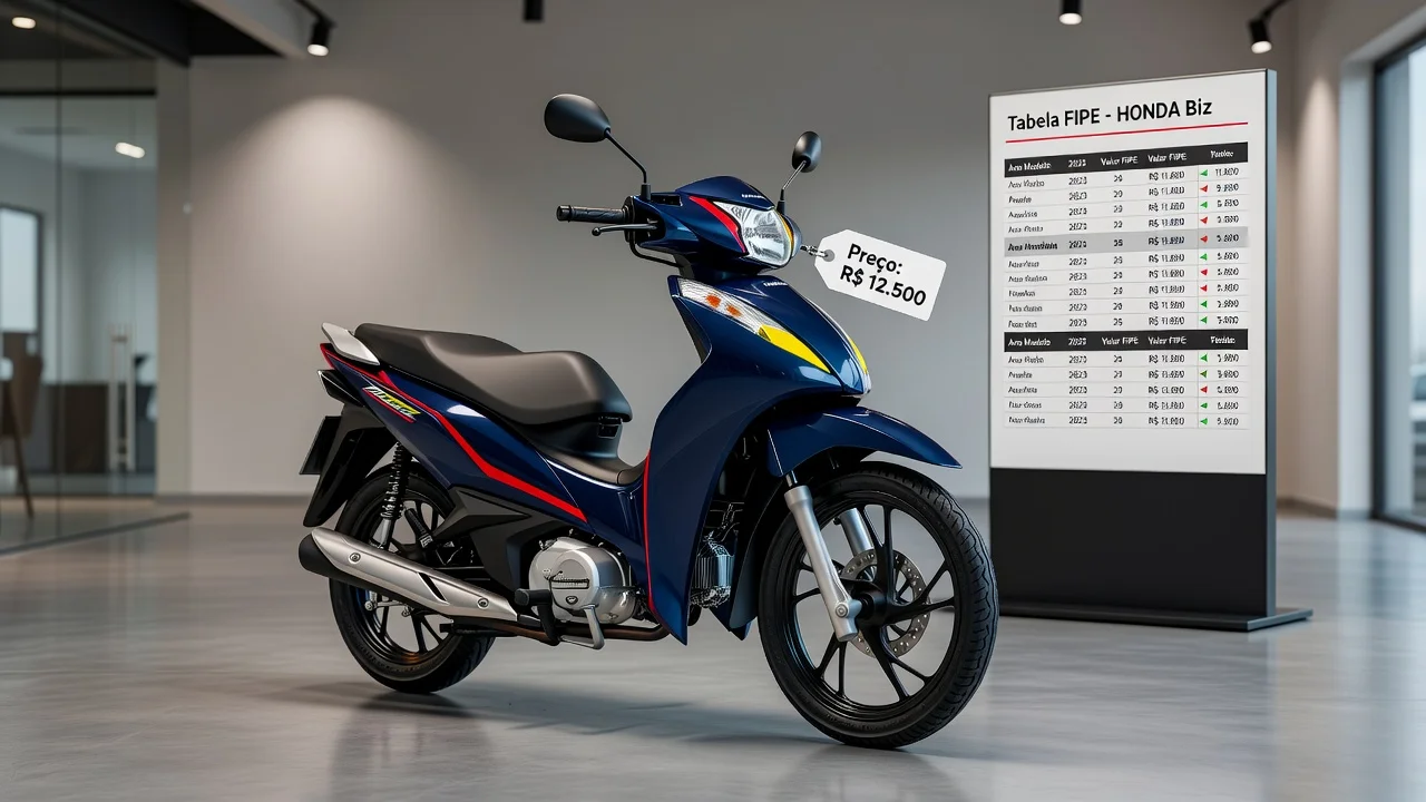 Tabela FIPE Biz 2018: Preço Atualizado e Quanto Vale