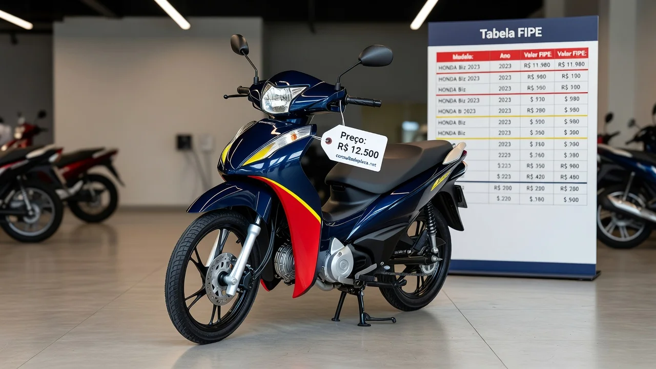 Tabela FIPE Biz 2020: Preço Atualizado e Quanto Vale