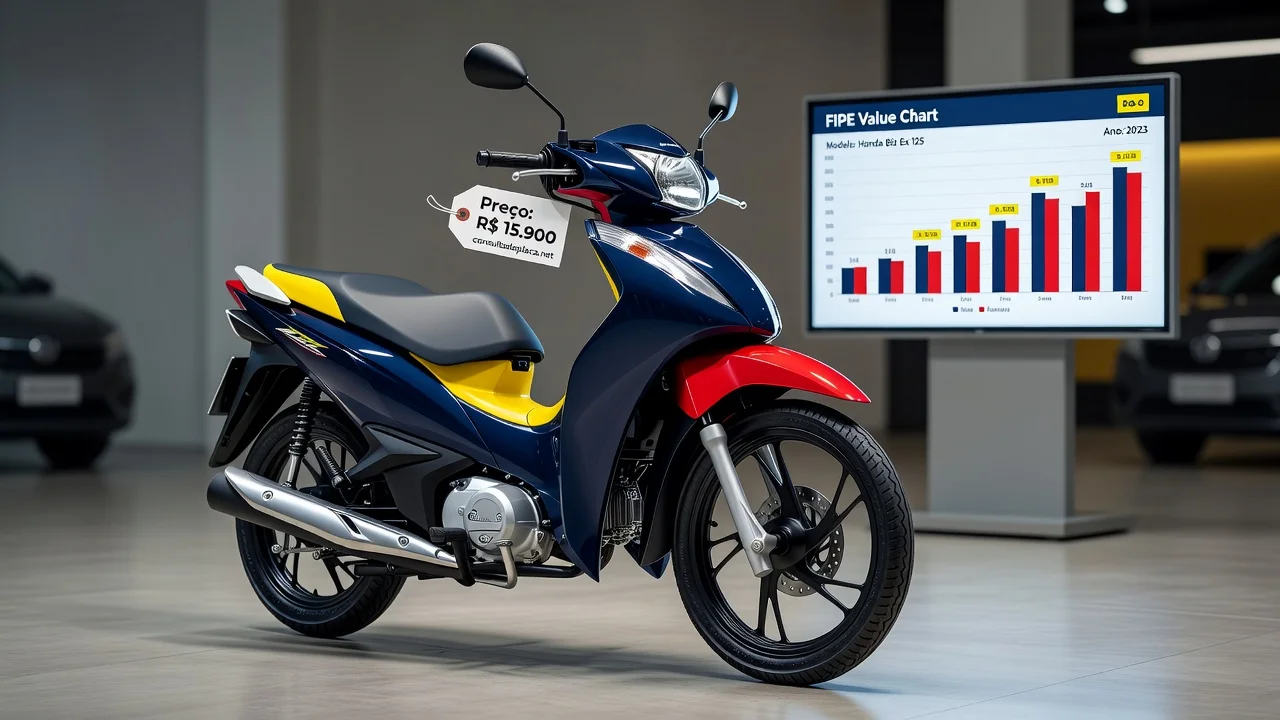 Tabela FIPE Biz Ex 125 2026: Preços por Ano e Como Consultar pela Placa