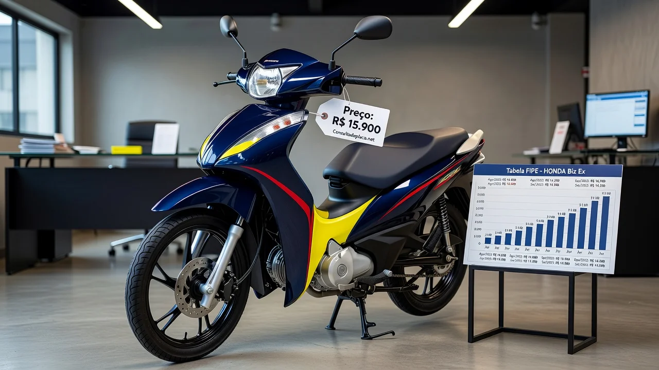 Tabela FIPE Biz Ex 2013: Preço Atualizado e Quanto Vale