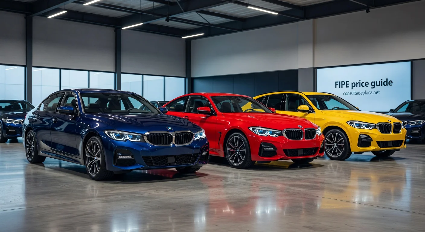 Tabela FIPE BMW: Preços de Todos os Modelos em 2026